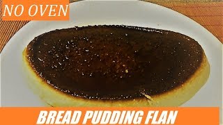 how to make BREAD PUDDING FLAN Bread Pudding Flan Recipe [upl. by Anilag]