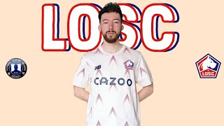 LOSC Lille special football jersey 202223 unboxing ZVBest LOSC Lille maillot de foot 2223 LOSC [upl. by Aket]