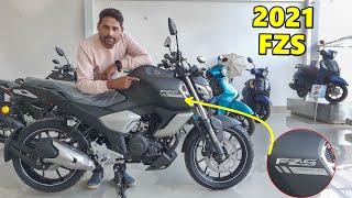 2021 FZS V3 Bs6 New Updated Model New Price Mileage All Change Full Details In Hindi [upl. by Holey]