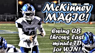 Ewing 28 Hightstown 24  Week 4  Tyreek Rollins GW TD catch in final minute [upl. by Mandeville]