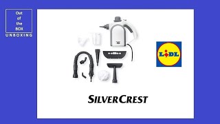 SilverCrest HandHeld Steam Cleaner SDR 1100 C2 UNBOXING Lidl 350 ml 1100W [upl. by Plato]