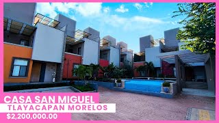 🏡 Casa RESIDENCIAL SAN MIGUEL ✅ TLAYACAPAN MORELOS ‼️ PROMOCIÓN ‼️ [upl. by Cormick549]