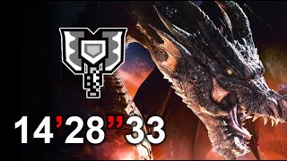 MHWI Fatalis charge blade solo 14 28quot 33 [upl. by Berey326]