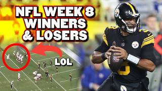 The REAL Winners amp Losers from NFL Week 8 [upl. by Acnoib]