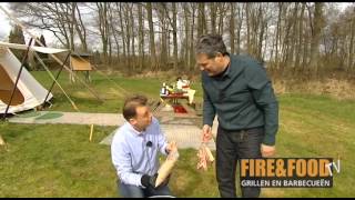 FireampFood TV  Barbecue Roken van buikspek [upl. by Nancie429]