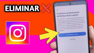 como ELIMINAR una CUENTA de INSTAGRAM Actualizado 2024 [upl. by Alra666]