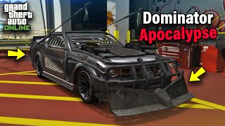 GTA 5 Online VAPID APOCALYPSE DOMINATOR Customization amp Test  Ford Mustang [upl. by Kisung]