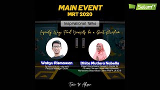 Inspirational Talks with Wahyu Rismawan and Dhita M Nabella  MRT 2020 [upl. by Garrett875]