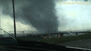 Destructive Tornado near Jackson MS [upl. by Scrivings]