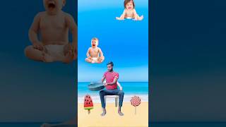 Baby crying catching funny vfx magic video kinemaster editing shorts entertainment [upl. by Einalam]