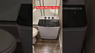 Portable WasherDryer Great for RVs small apartments or on the road traveling [upl. by Nabala768]