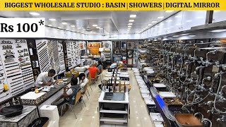 Rs 100 SanitaryBasinDigital MirrorsHardware Wholesale Studio in Bangalore quotVANITHA SANITARYWAREquot [upl. by Harte]