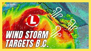 Powerful Winds and Soaking Rains Target BC This Weekend  forecast [upl. by Oalsecnew]