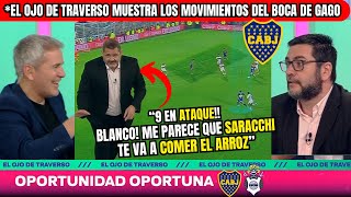 🚨👁️¡TRAVERSO ANALIZA a BOCA🔵🟡¡LOS MOVIMIENTOS CLAVE del BOCA de GAGO🔝🔥¡9 en POSICIÓN OFENSIVA🔥 [upl. by Phoebe]