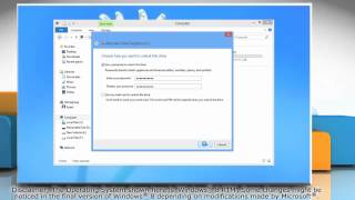 How to Encrypt DrivePartition using BitLocker in Windows® 8 [upl. by Anerom]