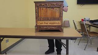 Unter Den Linden played on 20 Note Carl Frei Jr Waldkirch street organ [upl. by Gundry]