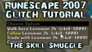 RS07 RuneScape Glitch Tutorial  Burthorpe Games Rooms SkillSmuggle [upl. by Dogs59]