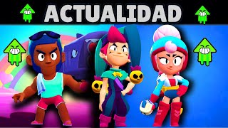 LOS BRAWLERS QUE FUERON MEJORADO EN LA NUEVA ACTUALIZACIÓN 😱 [upl. by Ednalrym]