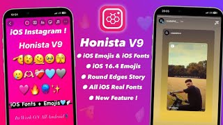 Honista Remention Story with Sound 😎  Round Edge Story without PNG  Honista Full iOS Tutorial [upl. by Treboh]