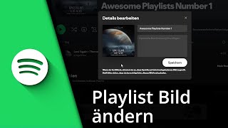 Spotify Playlist Bild ändern  Spotify Playlist Cover ✅ Tutorial [upl. by Frederick]