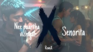 Nee paartha vizhigal X senorita song remix mashup [upl. by Orelu]