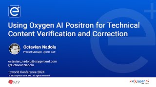 Using Oxygen AI Positron for Technical Content Verification and Correction [upl. by Oiramed755]