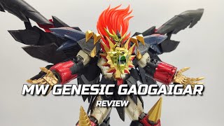 REVIEW MW  GENESIC GAOGAIGAR MODEL KIT VER [upl. by Dionis]