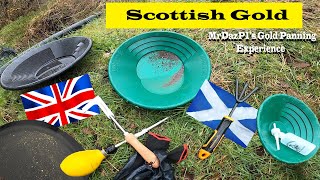 A Scottish Gold Prospecting Trip  MrDazP1s Gold Panning Experience goldprospecting [upl. by Alaet]