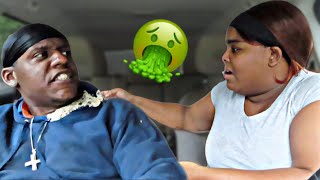 EXTREME THROW UP PRANK ON BOYFRIEND HILARIOUS REACTION [upl. by Canter427]