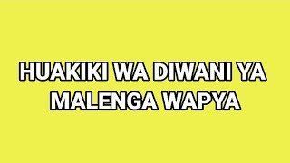 UCHAMBUZI WA DIWANI YA MALENGA WAPYAMATOKEO YA KIDATO CHA PILI 2022FASIHI SIMULIZI HUAKIKI FM 34 [upl. by Annahgiel]