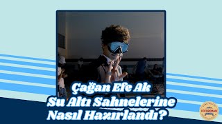 Çağan Efe Ak Su Altı Sahnelerine Nasıl Hazırlandı Part 1  Tozkoparan İskender Gölge [upl. by Auhsoj]