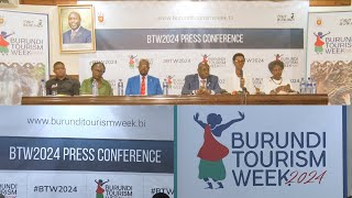 Jacques Bigirimana ahamagariye abanyamitahe gukorera muri tourisme mu mugambi wa VISIT BURUNDI [upl. by Niowtna]