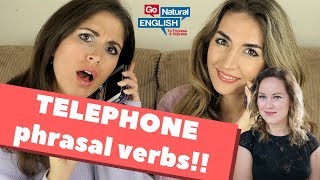 English Phrasal verbs and Vocabulary for Speaking on Skype and Phone Calls [upl. by Vivica271]