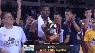 MVP of The Game CJ Perez  PBA AllStar 2019 [upl. by Cohligan]