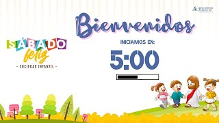 Reloj Cuenta Regresiva 5 min  SOCIEDAD INFANTIL  Kelly Sáenz [upl. by Arias129]