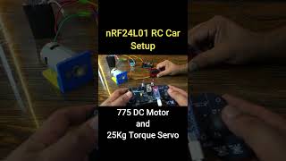 Arduino nRF24L01 RC Car nrf24l01 rccar arduinonrf24l01 [upl. by Bushore]