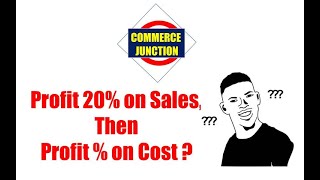 Base Conversion  Profit  on Sales Then Profit  on Cost will be [upl. by Bourgeois611]