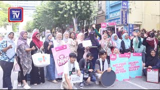 Ramai sukarela nak pakai hijab [upl. by Francisca]