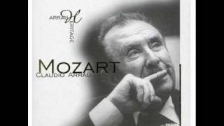 Mozart by Arrau  1st mvt Sonata No 8 in A minor K 310  Allegro maestoso [upl. by Asabi]