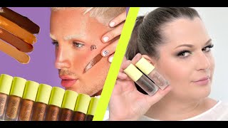 makeup test Made by Mitchell Blursh Bronzed liquid bronzers and contour review [upl. by Nyrad]