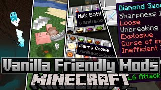 Top 10 Vanilla Friendly Minecraft Mods That Add More Life Into Your Game  1 [upl. by Adnarim541]