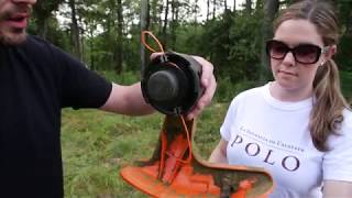 How To Change Your String On A Stihl String Trimmer Bump Feed [upl. by Swigart820]