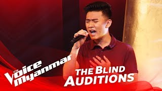 Jason Ace quotလြယ္လြယ္ေလးရခဲ့ေတာ့  Falling Slowlyquot  Blind Audition  The Voice Myanmar 2018 [upl. by Ttam812]