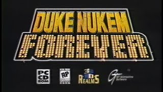 Duke Nukem Forever 1998 Version E3 Trailer  Original Quality Version [upl. by Wanonah]