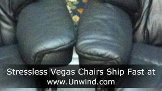 Stressless Vegas Recliner Chairs Black Paloma Leather [upl. by Teufert624]