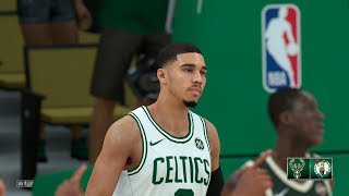 NBA Playoffs 2018  Boston Celtics vs Milwaukee Bucks  NBA Game 2 Full Game  NBA 2K18 [upl. by Mctyre]