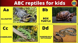 ABC reptiles for kids [upl. by Steel486]