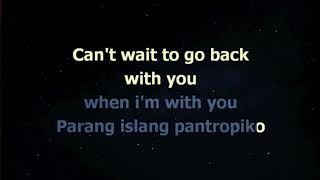 PANTROPIKO  Bini  Karaoke music song with lyrics [upl. by Doralin216]