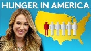 Haylie Duff Talks Hunger in America  TakePart Live [upl. by Radu]