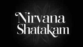 Nirvana Shatakam with lyrics [upl. by Ahto]